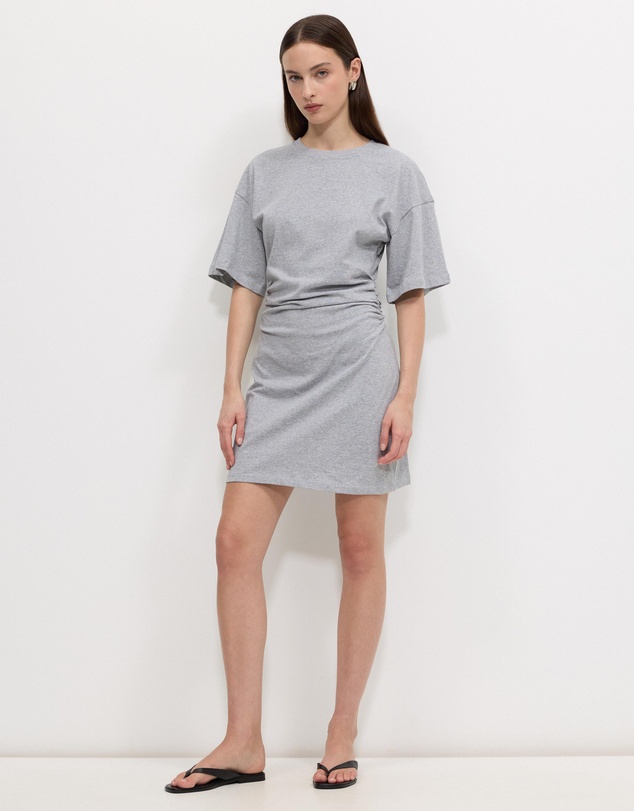 Calli - Gathered Tee Dress