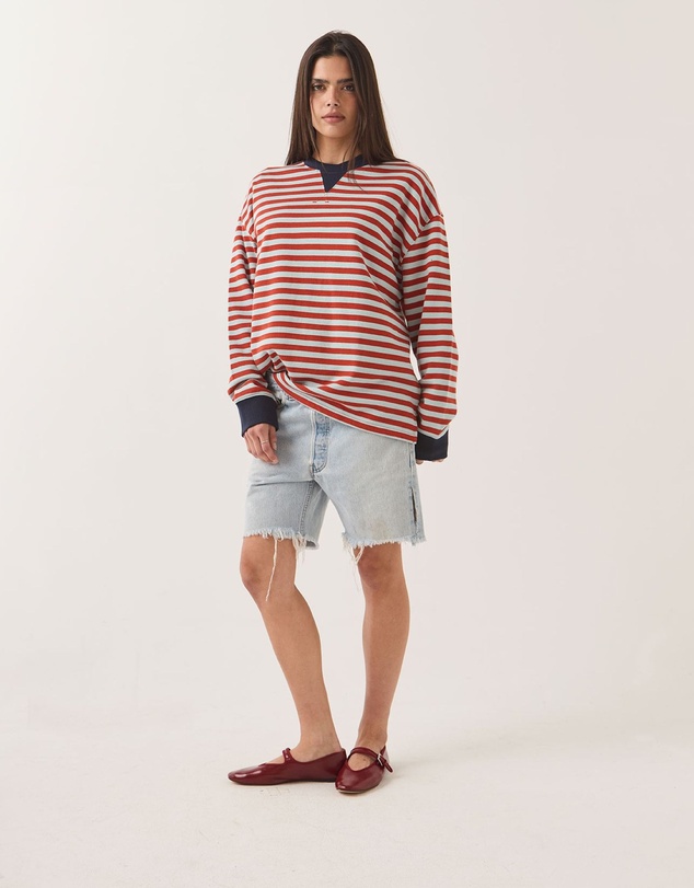 Brixton - Retro Long Sleeve Crew