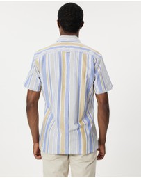 Ben Sherman - Oxford Stripe SS Mod Shirt