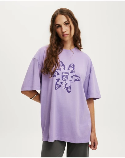 Cotton On - The Lcn Music Boxy Graphic Tee