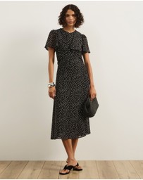 Atmos&Here - Maxine Twist Front Midi Dress