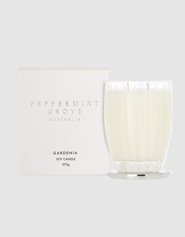 Peppermint Grove - Gardenia Large Candle - 370g