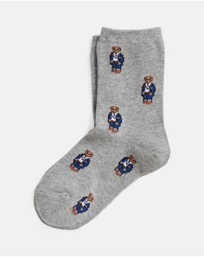 Polo Ralph Lauren - Polo Bear Crew Socks - Kids