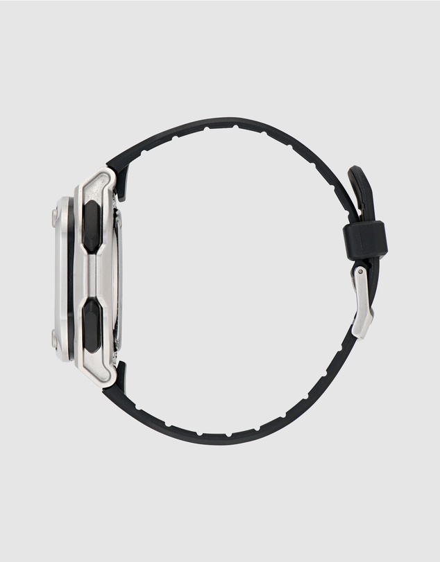 adidas Originals - City Tech One Black and Silver-Tone Watch