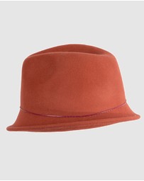 Max Alexander - Felt Rust Trilby Hat