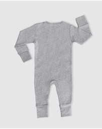 B Free Intimate Apparel - 100% Organic 2-Way Zip Sleepsuit - Baby & Toddler