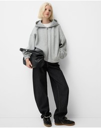 Bershka - Leather Effect Maxi Bag