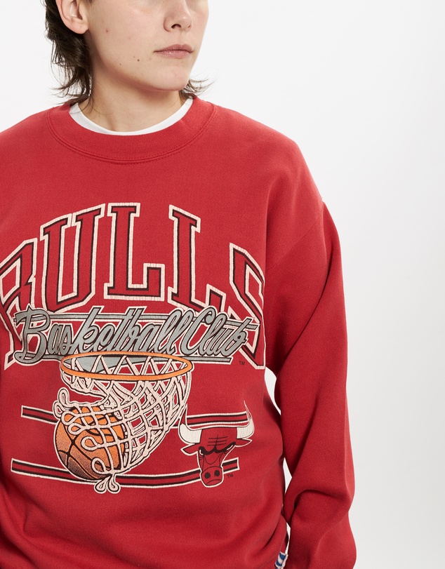 Vintage by The Real Deal - Pre Loved - 90s NBA Chicago Bulls 'Basketball Club' Sweatshirt