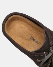 EVERAU - EverAU Ugg Yancy Cow Suede Upper Loafer Oxfords Flats