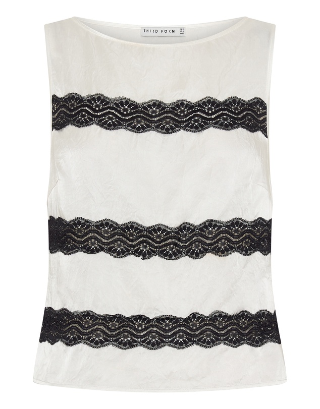 Third Form - Sevin Lace Panelled Top