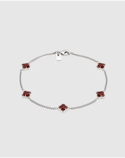 Kuzzoi - ICONIC EXCLUSIVE - Cloverleaf Bracelet in 925 Sterling Silver