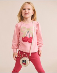 Huxbaby - Cherry Bow Mini Handbag - Kids