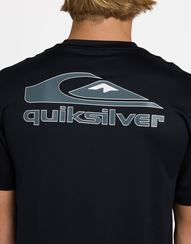 Quiksilver - Mens Carbon Short Sleeve Rashguard