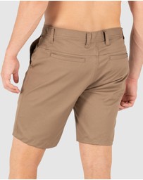 UNIT - UNIT Mens Shift Fixed Waist Utility Shorts