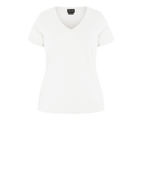 City Chic - Anny V Neck Top