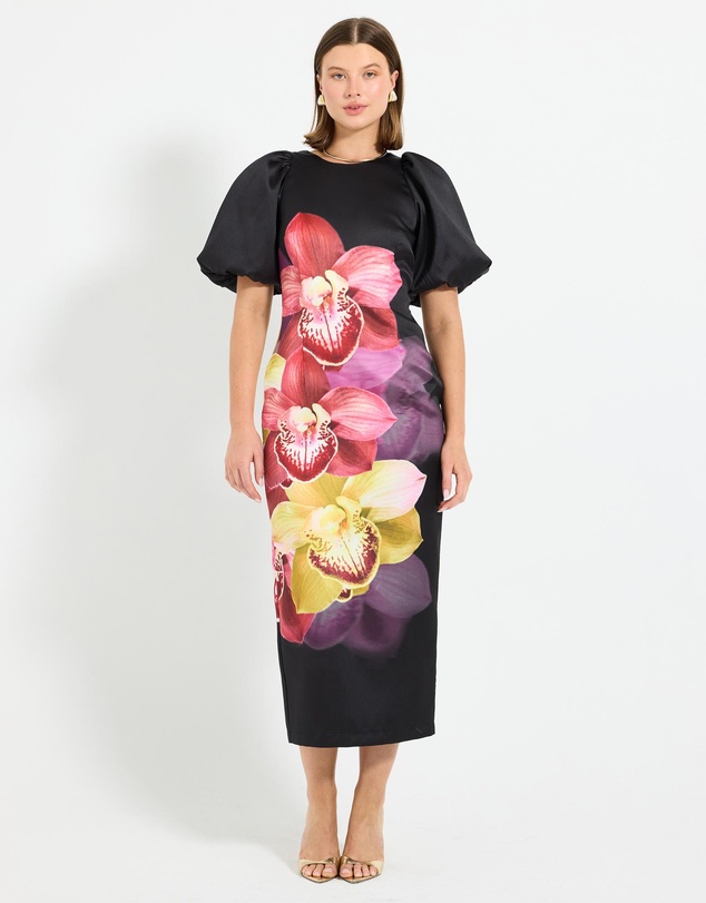 Pasduchas - Nova Sleeve Midi Dress