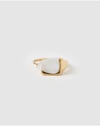 Arms Of Eve - Cleo Gold and Mother of Pearl Ring