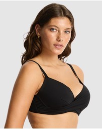 Sea Level Australia - Essentials Cross Front Moulded Underwire Bra