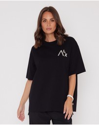 ALEXANDRA - Echo T-Shirt Black