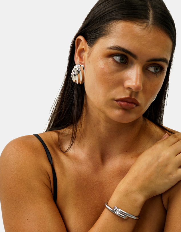 Sonne Jewellery - Harper Silver Earrings