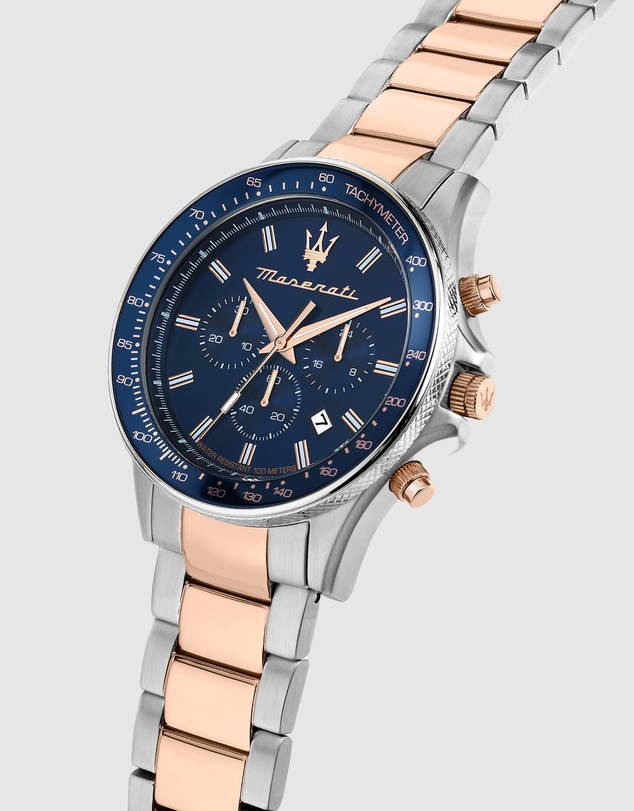 Maserati - Sfida Two Tone Chronograph Watch