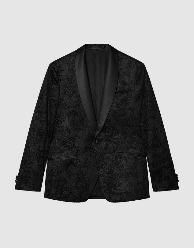 Politix - Gerald Velvet Paisley Tuxedo Jacket