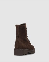 S by Sempre Di - Jayan Lace-up Boots