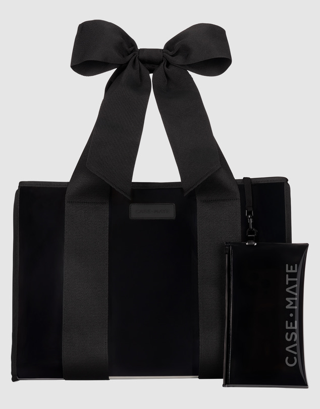 Case-Mate - Case-Mate Midnight Bow Tote w/ Phone Pouch