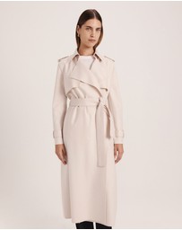 SABA - Karla Wool Longline Trench Coat