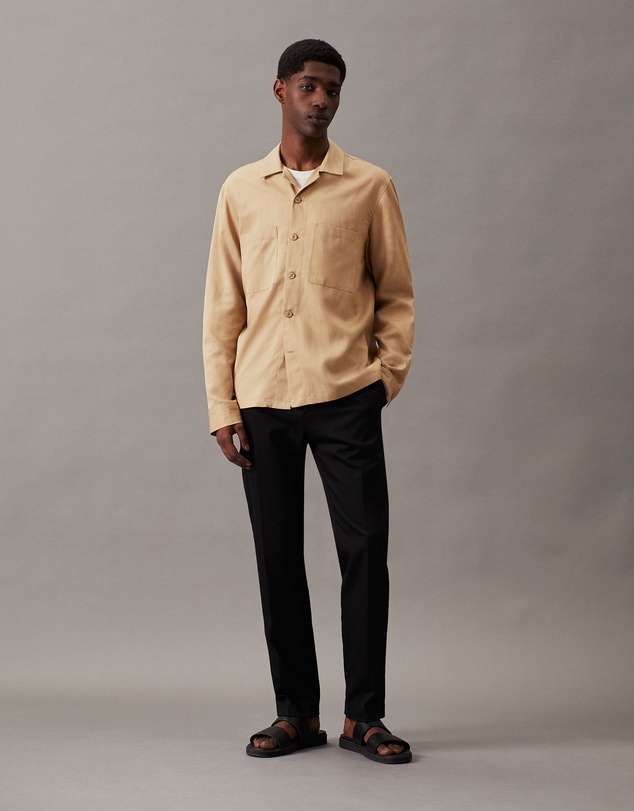 Calvin Klein - Boxy Button-Down Shirt