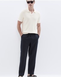 UNISON - Linen Pull On Pant