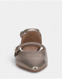 Naturalizer - Harmony Mary-Jane Flat - Pewter