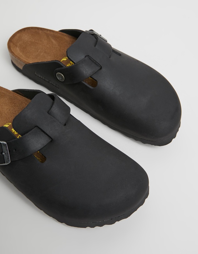 Birkenstock - Boston Nubuck Oiled Narrow - Women's