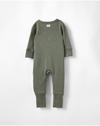 Cotton On Kids - Growie Long Sleeve Rib Romper