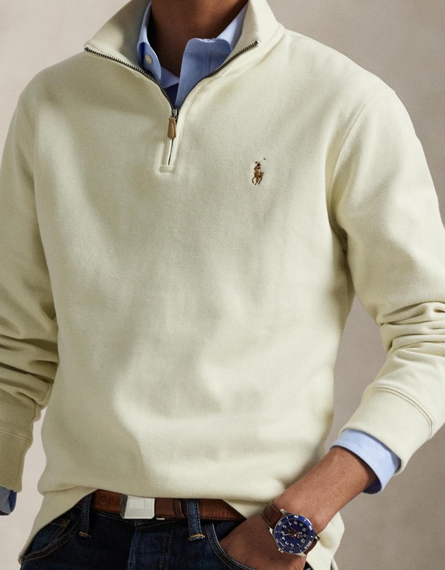 Polo Ralph Lauren - Estate-Rib Quarter-Zip Pullover