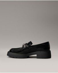 Calvin Klein - Leather Chunky Apron Toe Loafers