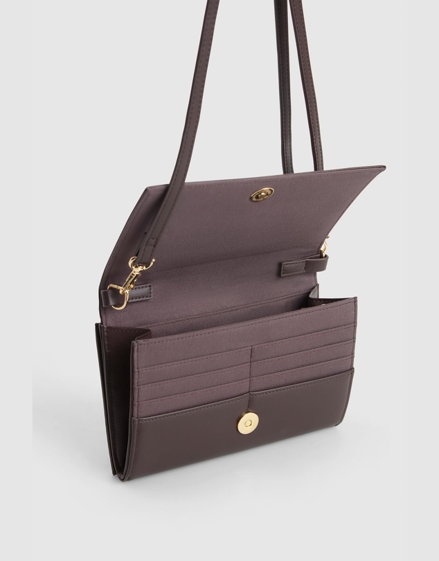 Laura Jones - Jacquard Flap Crossbody Bag