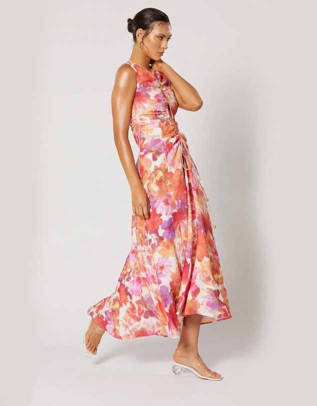 Winona - Santa Rosa Keyhole Dress