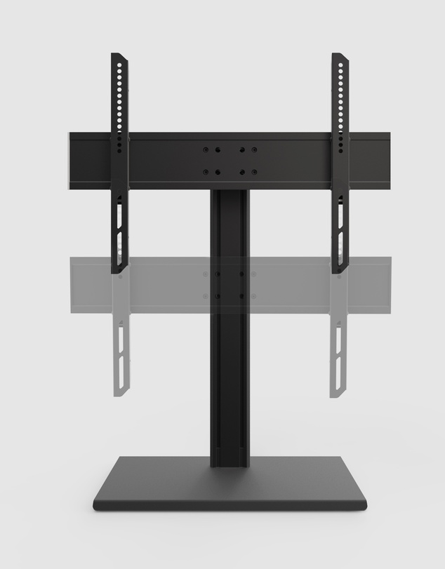 iWorld - Kanto TTS100 Height Adjustable and Swivelling Tabletop TV Stand for 37