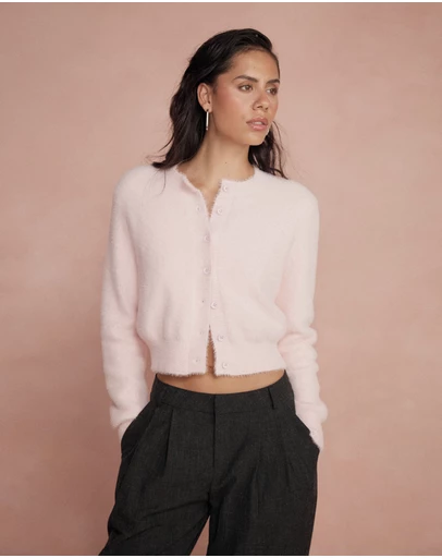 Forcast - Vanessa Fluffy Cardigan