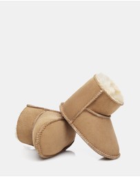 EVERAU - Australian Shepherd Ugg Baby Erin Sheepskin Upper UGG Boots