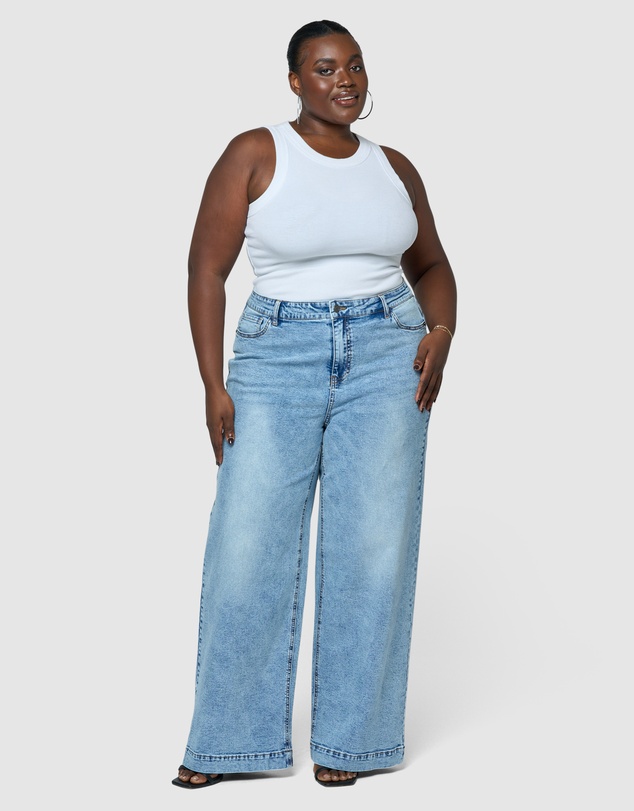Indigo Tonic - Sully Wide Leg Jean