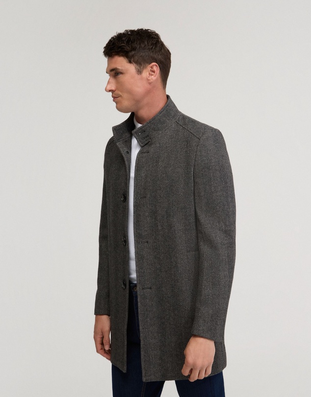Oxford - Dunbar Wool Rich Overcoat