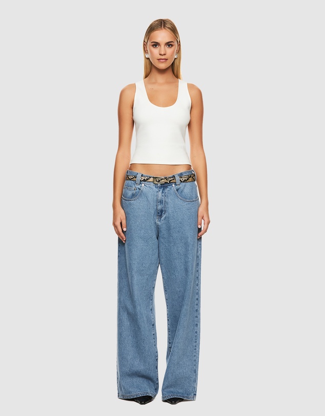 Nakedvice - The Stassie Snake Print Belt