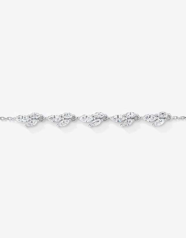 Michael Hill - Cubic Zirconia Vine Bracelet in Sterling Silver