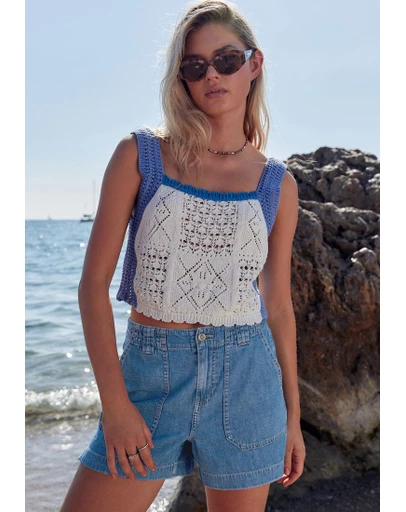 NEXT - Cargo Utility Denim Shorts