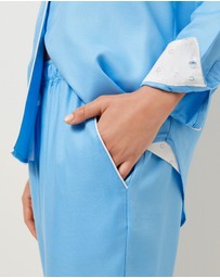 Wanderluxe Sleepwear - Hydrangea Skies Pyjama Set