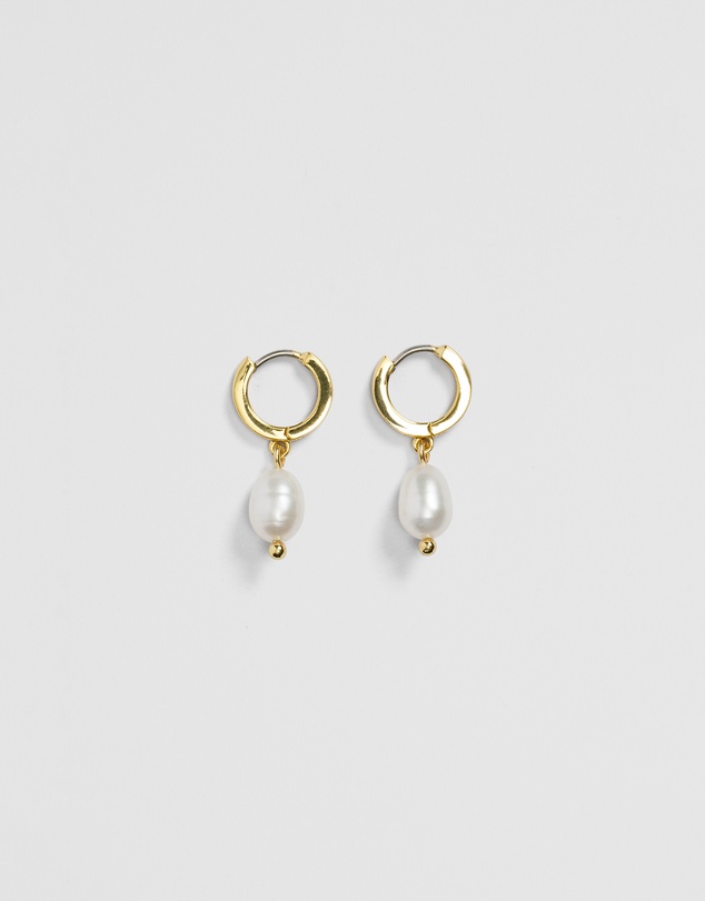 Country Road - Ava Mini Pearl Hoop Earring