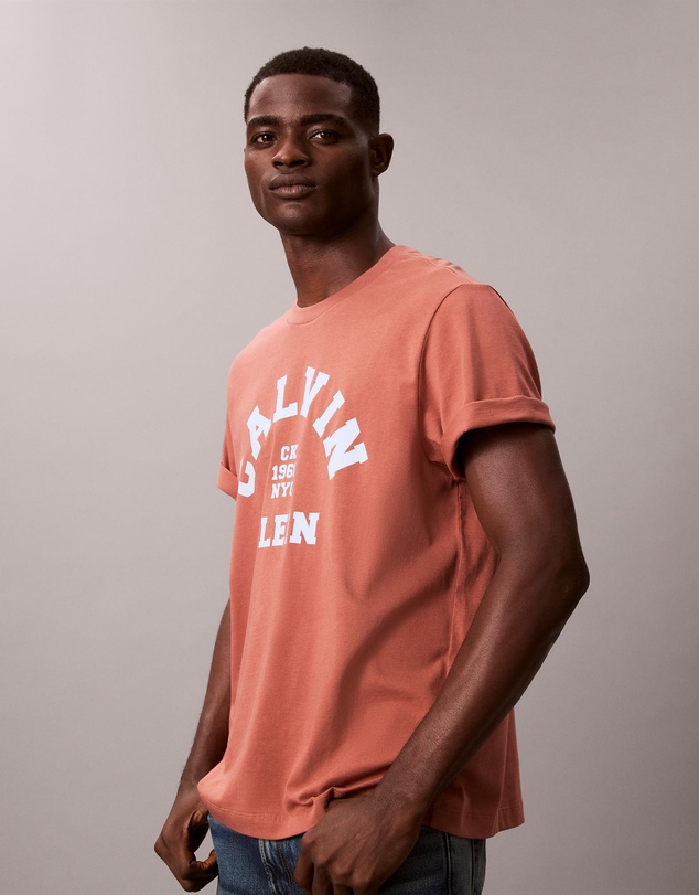 Calvin Klein Jeans - Varsity Logo Graphic Relaxed T-Shirt