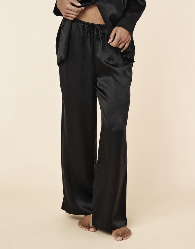 Papinelle - Pure Silk Wide Leg Pant